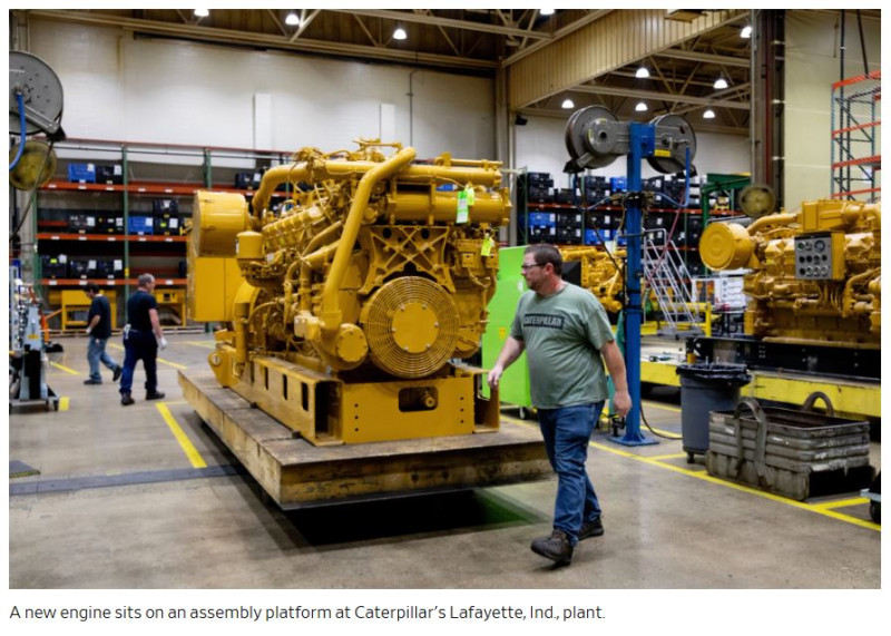 WSJ_caterpillar_dieselgenerators_sales_surge