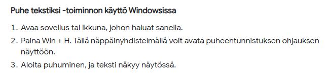 Win_ohje_sanelu